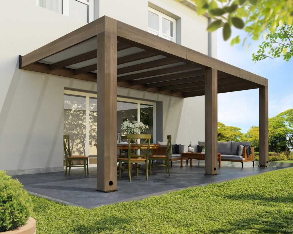 Pergola Helsinki 3X6 m Pergola in legno di cedro