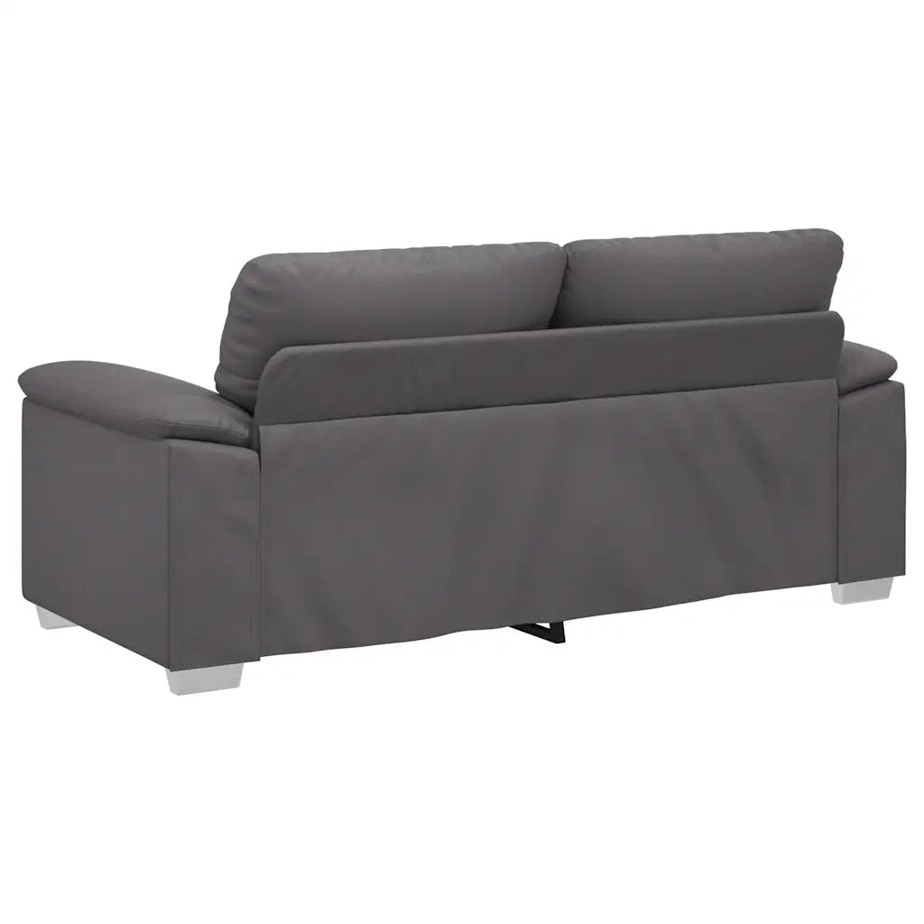 Divano a 2 posti Grigio in Similpelle 180x81x84 cm 4105340