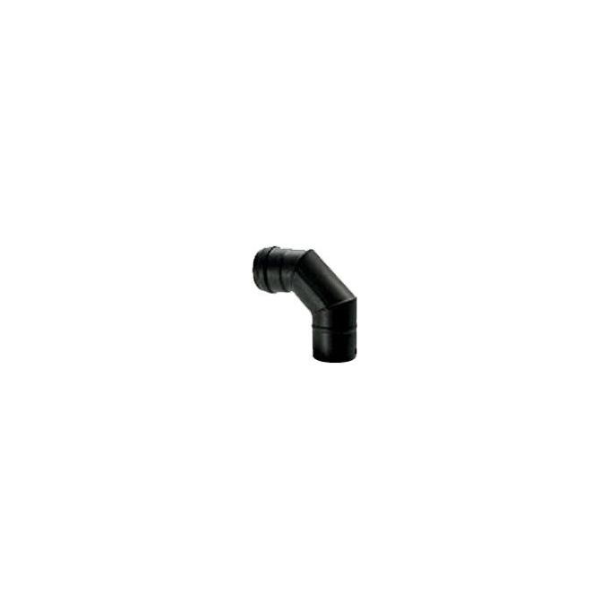 SAVE Fumisteria Plus PN803 Gomito per canna fumaria Nero