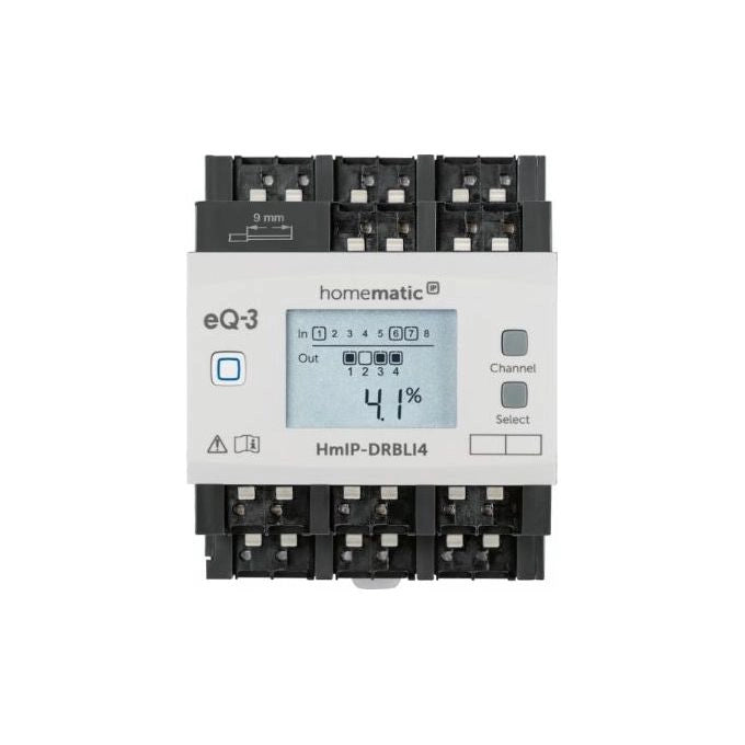 Homematic IP HMIP-DRBLI4 interruttore della luce Bianco