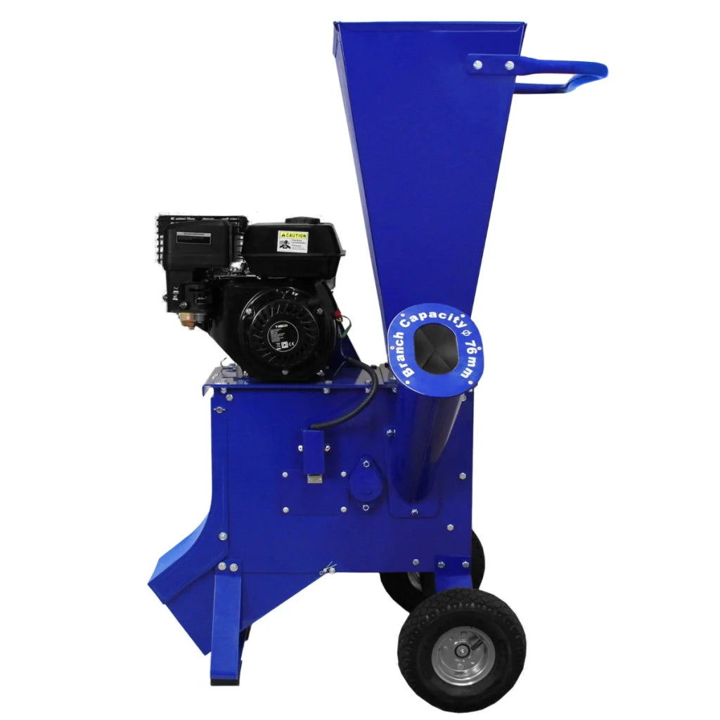 Tritatutto a benzina 7HP Trituratore da giardino Decespugliatore per uso intensivo Tritatura di legno