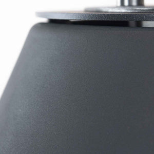 Stromboli - Camino a bioetanolo da terra, braciere da giardino ø 60xH56 cm, colore grigio