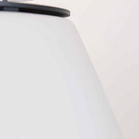 Stromboli - Camino a bioetanolo da terra, braciere da giardino ø 60xH56 cm, colore bianco