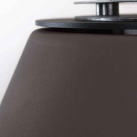 Stromboli - Camino a bioetanolo da terra, braciere da giardino ø 60xH56 cm, colore tortora