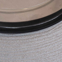 Botticelli - Camino a bioetanolo da terra, braciere da giardino ø 40xH54 cm, colore beige