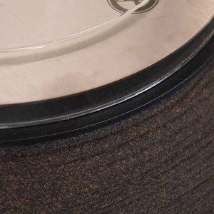 Botticelli - Camino a bioetanolo da terra, braciere da giardino ø 40xH54 cm, colore marrone