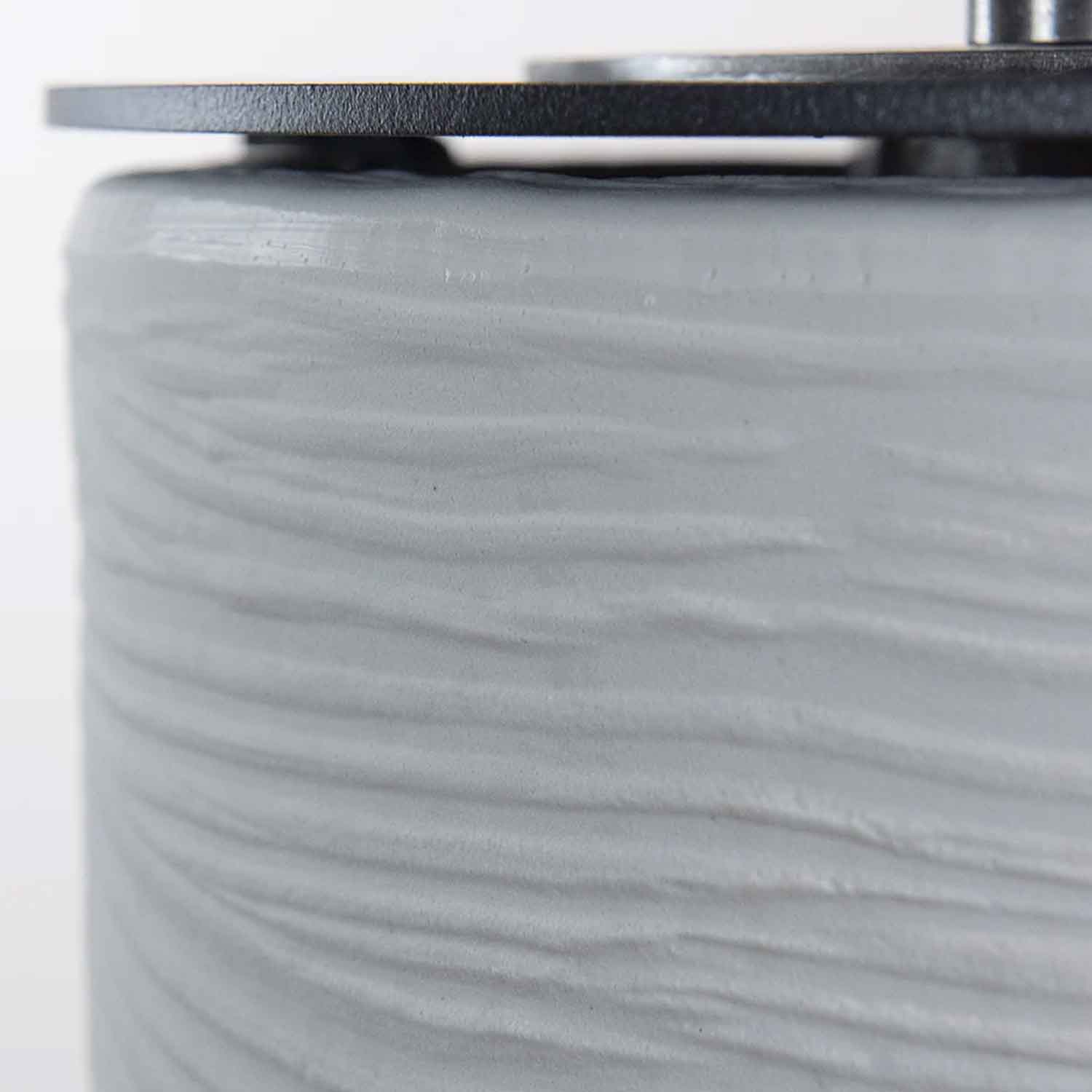 Raffaello - Camino a bioetanolo da terra, braciere da giardino ø 35xH55 cm, colore bianco