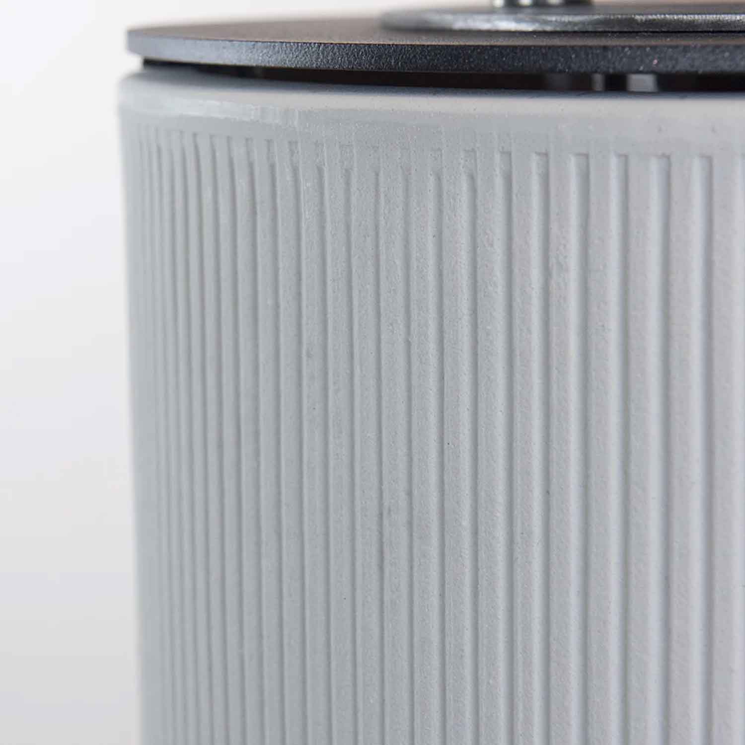 Modigliani - Camino a bioetanolo da terra, braciere da giardino ø 36xH56 cm, colore bianco