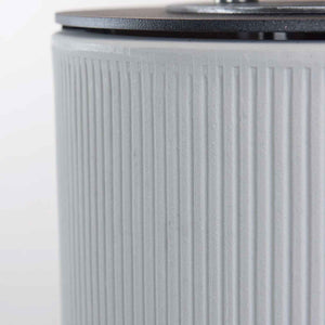 Modigliani - Camino a bioetanolo da terra, braciere da giardino ø 36xH56 cm, colore bianco