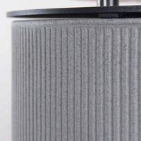 Modigliani - Camino a bioetanolo da terra, braciere da giardino ø 36xH56 cm, colore beige