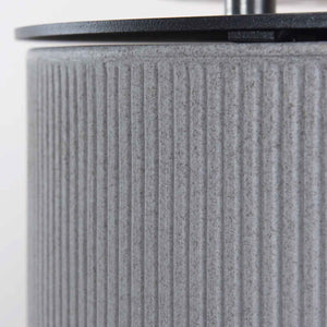 Modigliani - Camino a bioetanolo da terra, braciere da giardino ø 36xH56 cm, colore beige