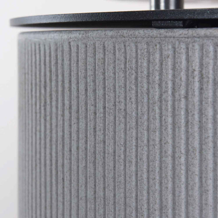 Modigliani - Camino a bioetanolo da terra, braciere da giardino ø 36xH56 cm, colore beige