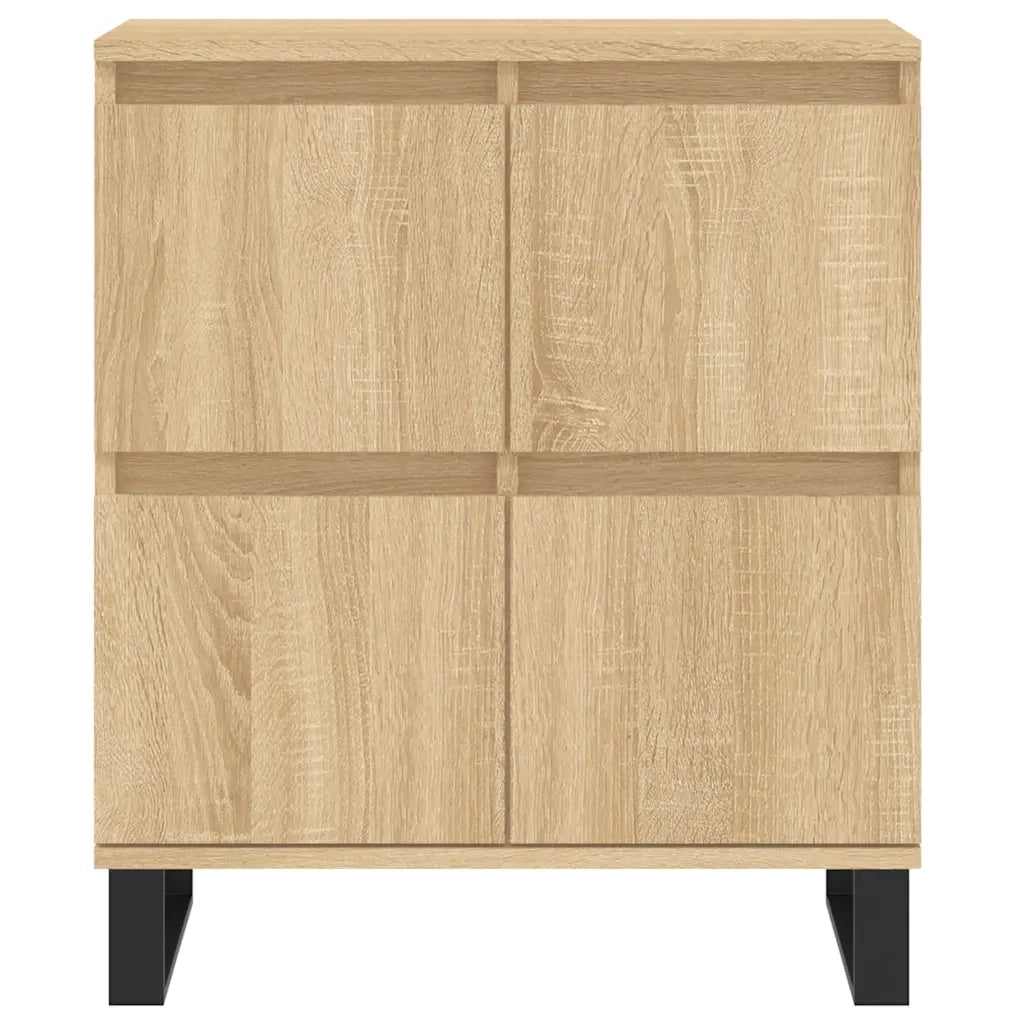 Credenze 2 pz Rovere Sonoma in Legno Multistrato 3190184
