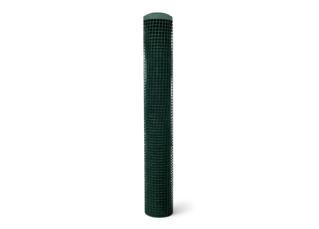 Rotolo Rete Metallica Outdoor Da Esterno Per Recinzioni Elettrosaldata Verde - 0.5x50mt-10x10mm - Verde