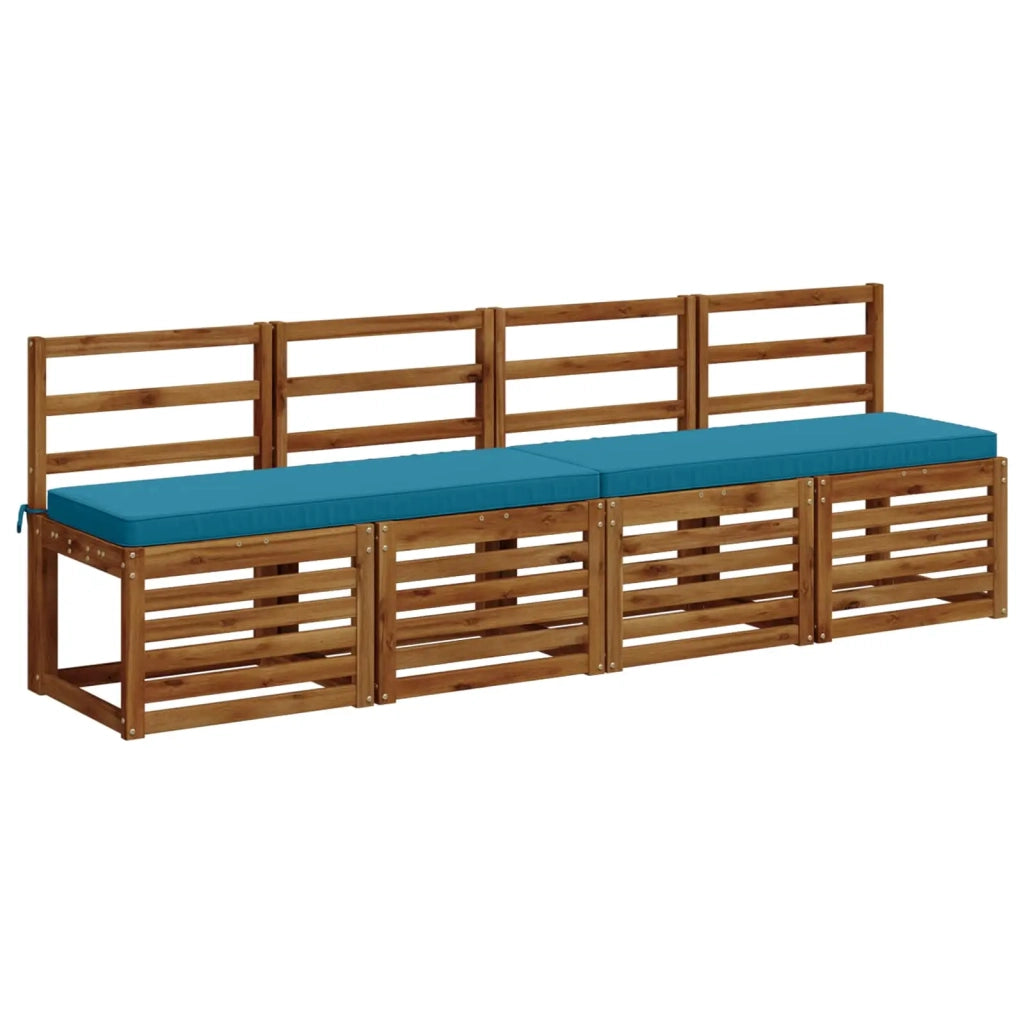 Cuscino per Panchina a 1 Pezzo VUGHT 100% Poliestere Azzurro 951210