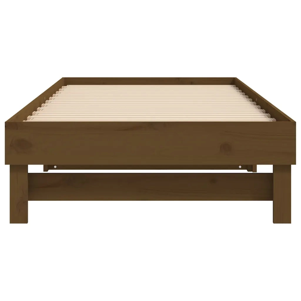 Letto da camera | Dormeuse Estraibile Ambra 2x(100x200) cm Legno Massello di Pino