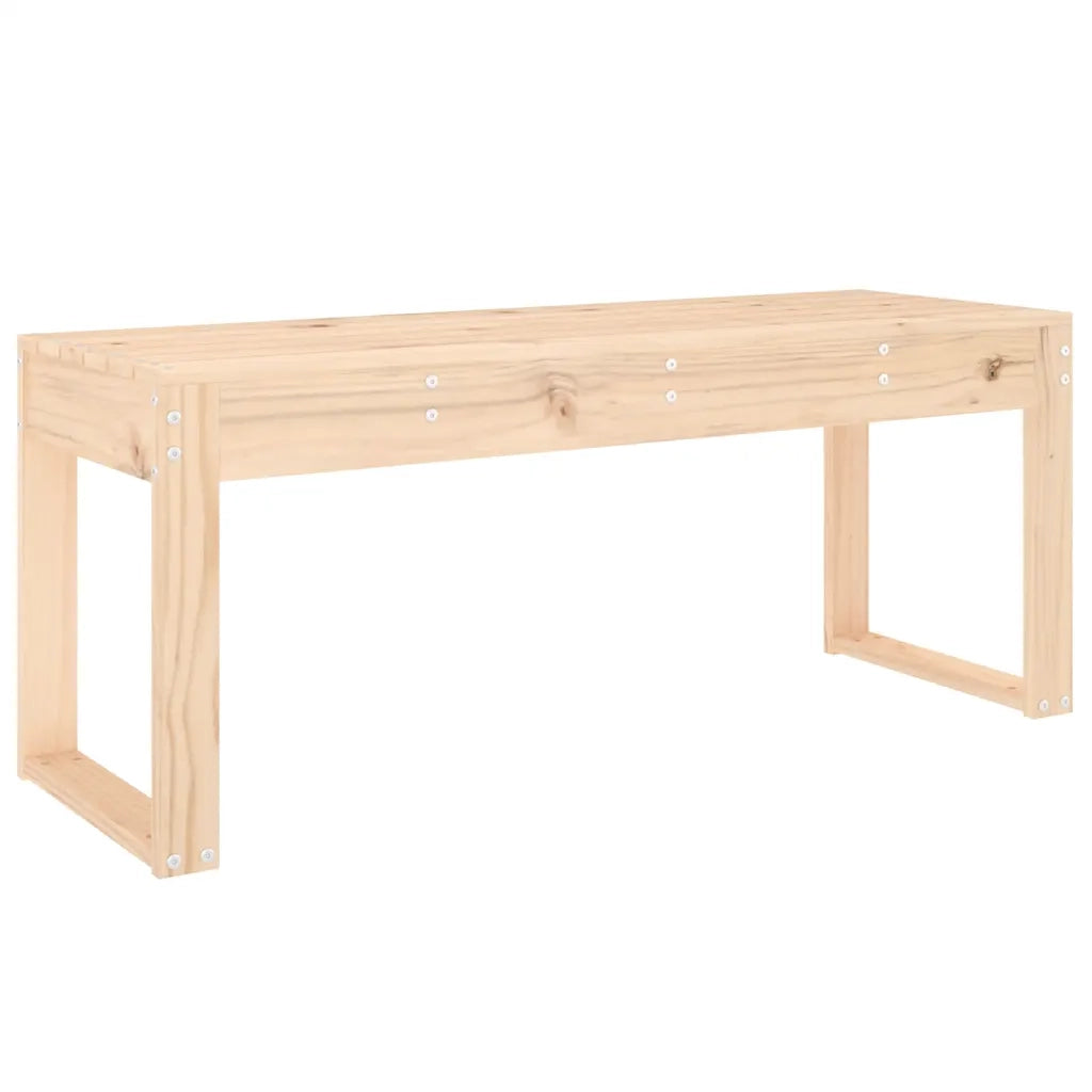 Panchina da Giardino | Panca da Giardino 110x38x45 cm in Legno Massello di Pino