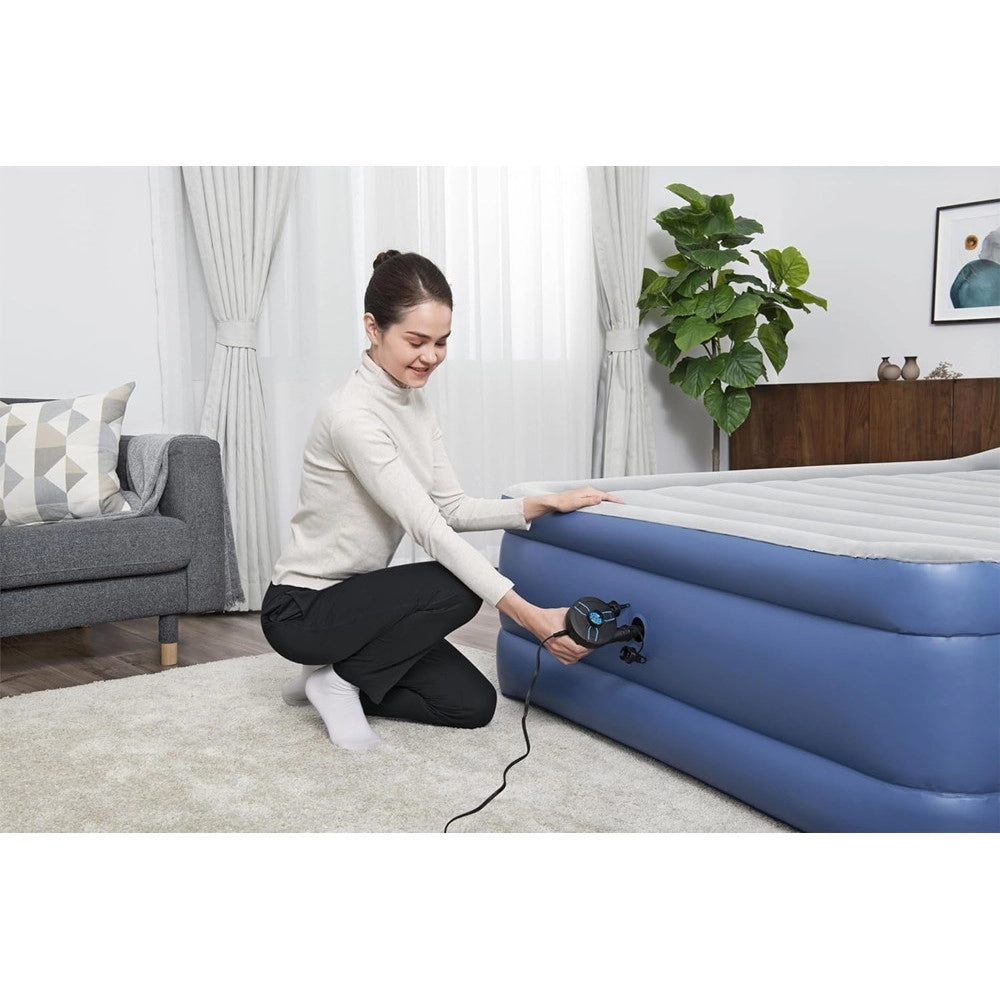 Trade Shop - Pompa Di Gonfiaggio Elettrica Powertouch Corrente Continua Dc Caricatore 12v 680l/m 62257 -