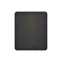 Pedana salvapavimento sotto stufa a legna e pellet in acciaio 70x60 cm