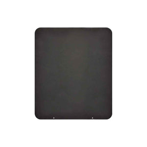 Pedana salvapavimento sotto stufa a legna e pellet in acciaio 70x60 cm