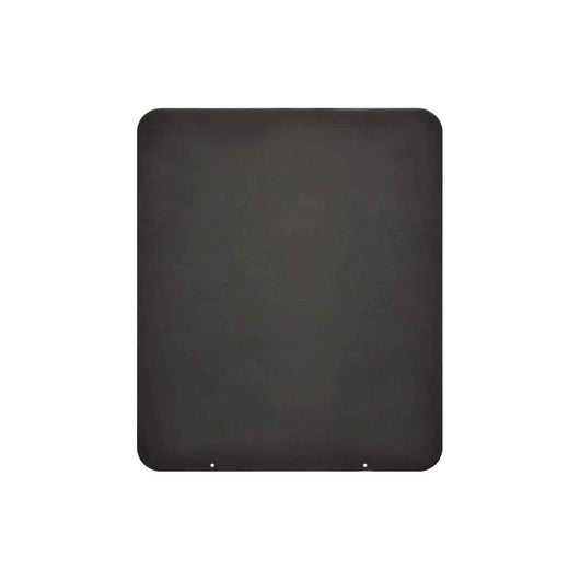 Pedana salvapavimento sotto stufa a legna e pellet in acciaio 70x60 cm