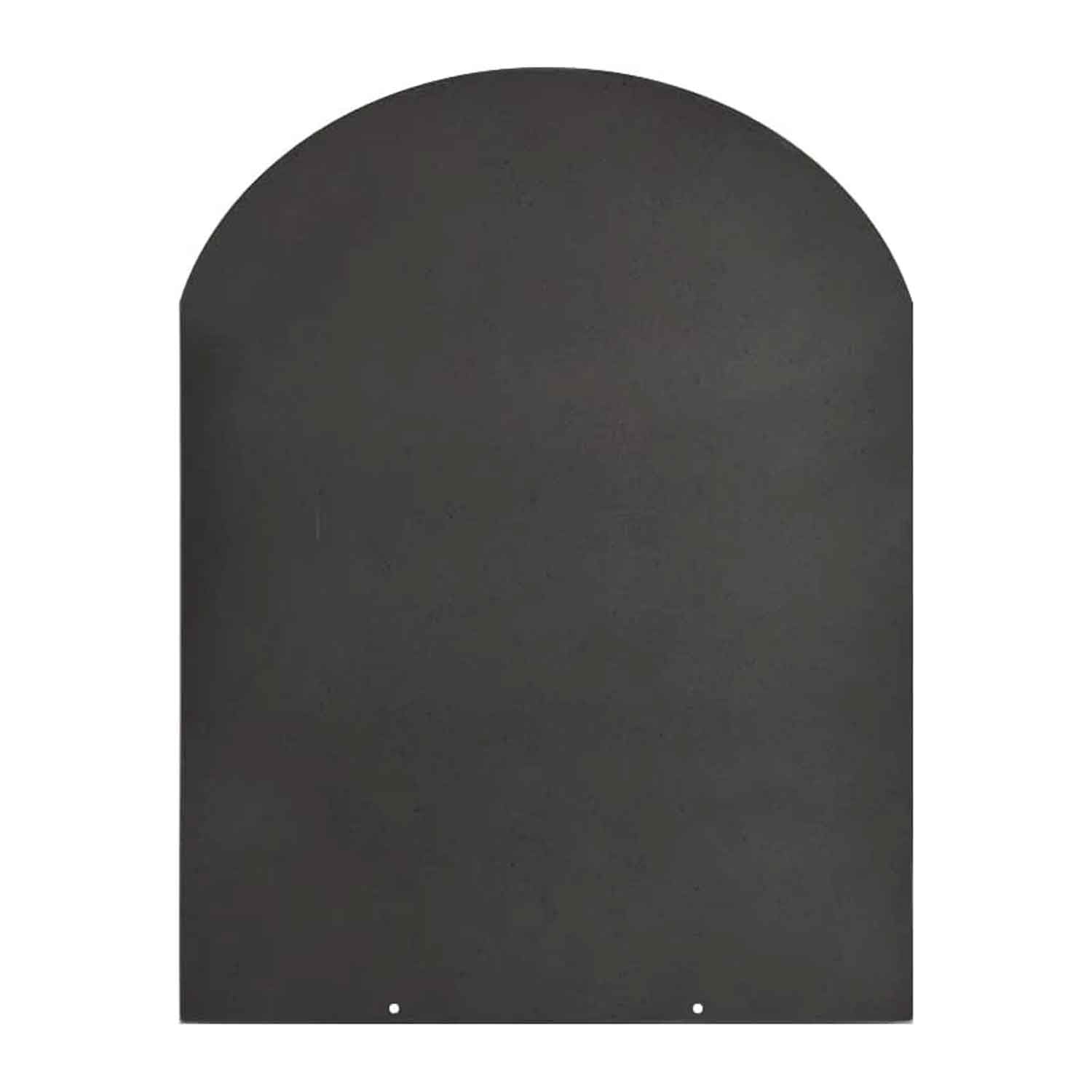 Pedana salvapavimento sotto stufa a legna e pellet in acciaio 80x60 cm