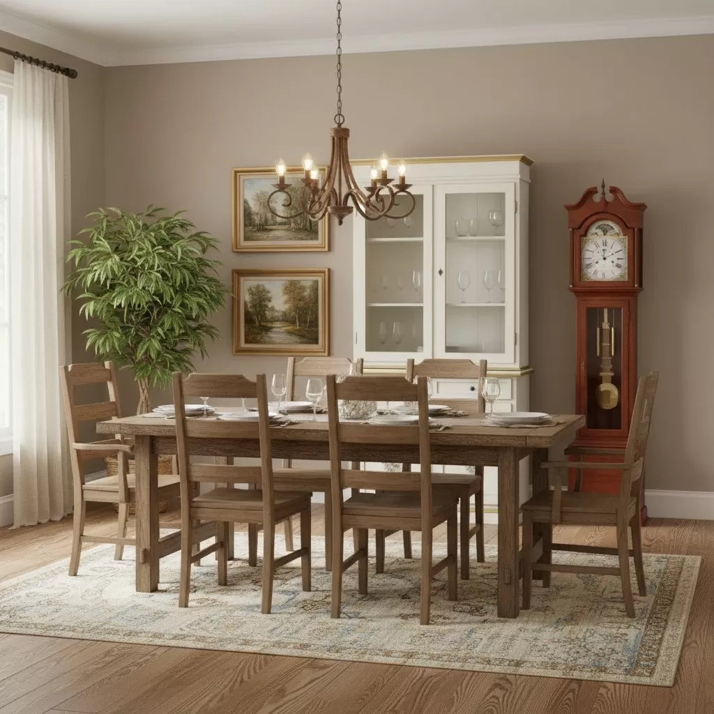 Cristalliera 2 porte shabby legno bianco decorata filo oro 105x42x206 - Mobili 2G