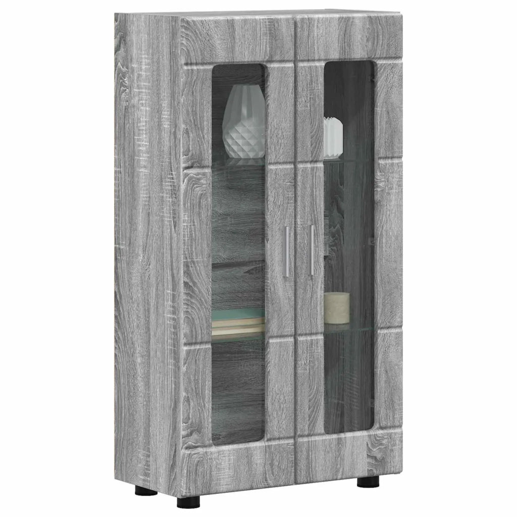 Credenza con porta FLORIN Grigio Sonoma 55,5 x 29 x 100 cm 880257