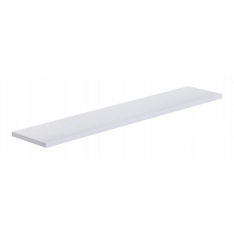 Mensola da Muro, Scaffale Legno, Mensola da Parete, Bianco, 76x15,5x1,8 cm - Smart
