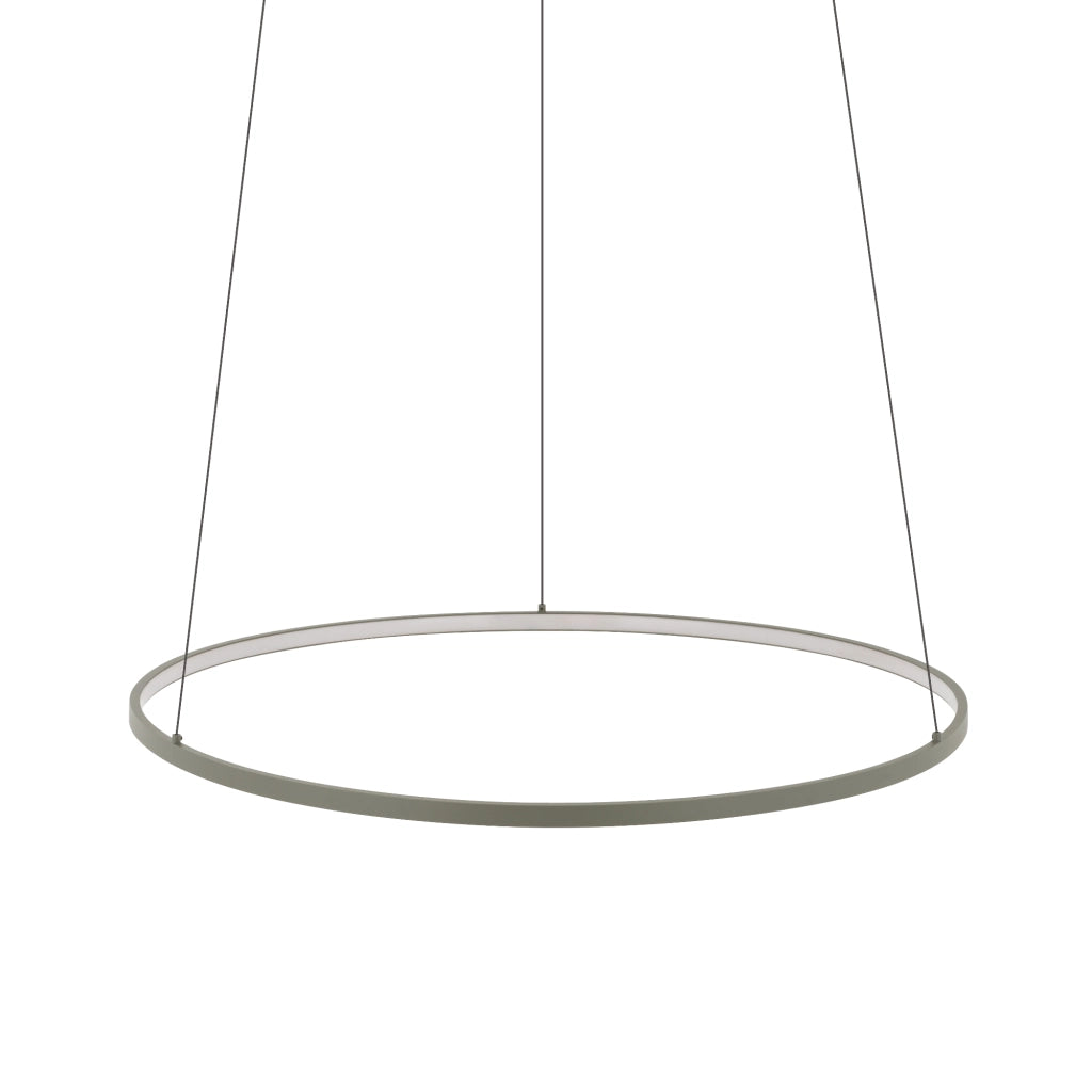 Lampada sospesa Nowodvorski Circolo M Ø60 oliva LED 21W