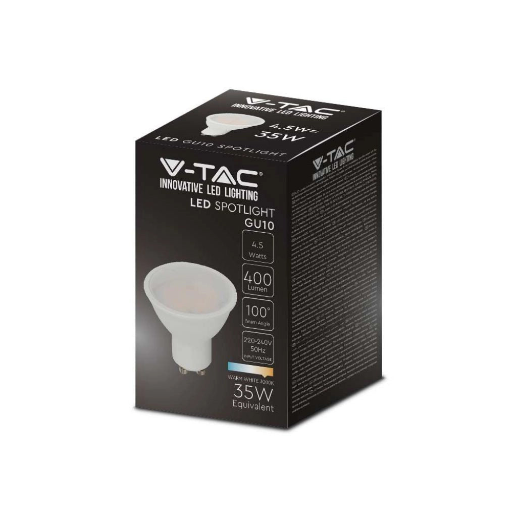 Spotlight a LED - Cover per latte di plastica bianca SMD da 4,5 W 4000K