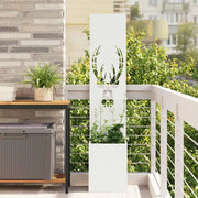 Schermo per privacy in giardino Bianco 32 x 32 x 150 cm 876414