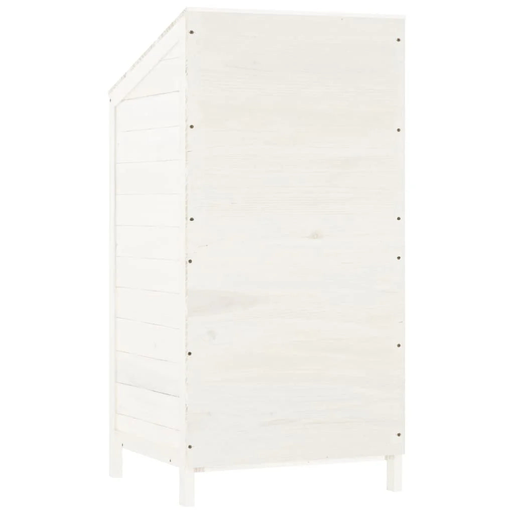 Casetta da giardino 55 x 52 x 112 cm in legno massello di abete bianco 02_0044049