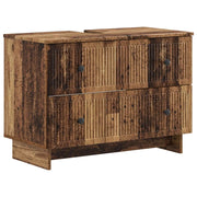 Armadio per Lavabo da Bagno EDE Legno antico 82 x 41 x 59 cm 895923