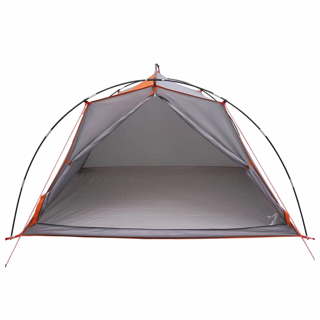 Tenda a tunnel Grigio e arancione 4 persone 42018567