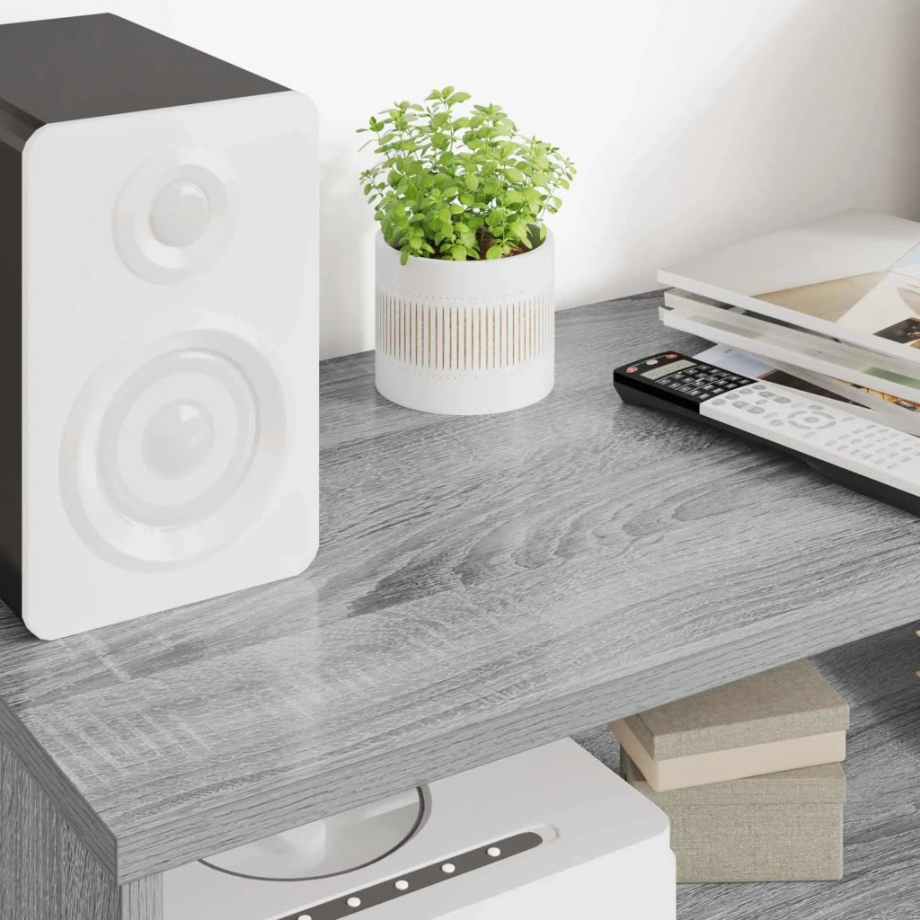 Mobile TV | Armadietto TV | Mobile Porta TV Grigio Sonoma 80 x 35 x 40 cm Legno multistrato