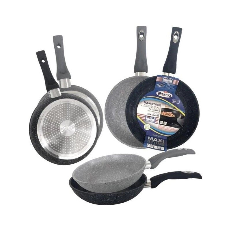 MAURY'S MAXI STONE TITANIUM PADELLA 32CM