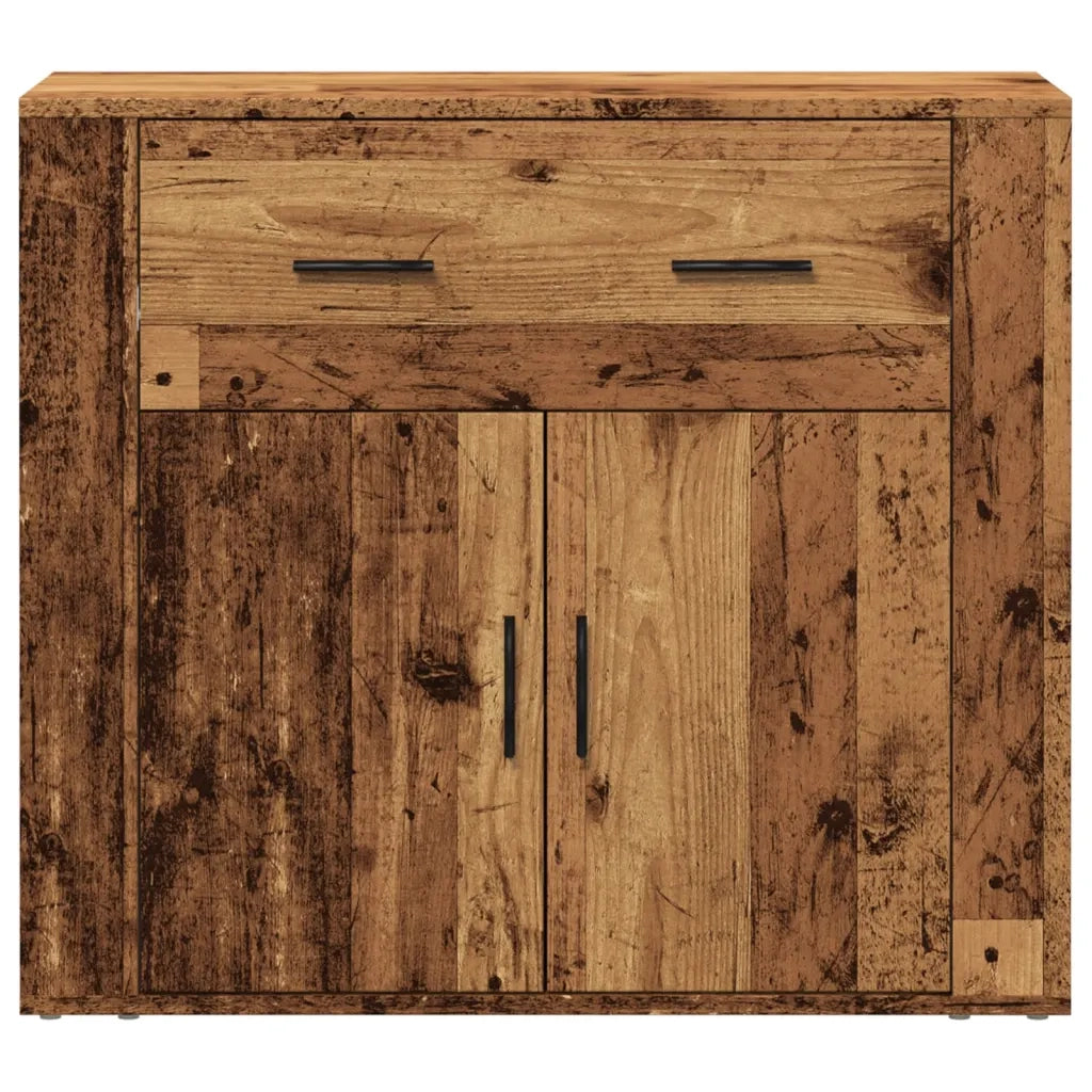 Credenza | Madia | Buffet da pranzo | Armadio da pranzo Legno Vecchio 80x33x70 cm in Truciolato