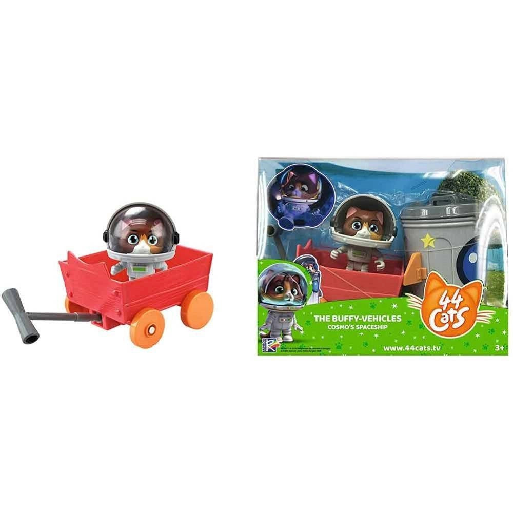 Trade Shop - Personaggio Cosmo 44 Gatti Con Capsula E Accessori Giocattolo Bambini -