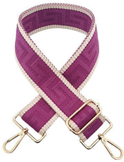 Cinturino regolabile da spalla per borse 72-130 cm - larghezza 5 cm - stile boho - cinturino per borse - nylon resistente