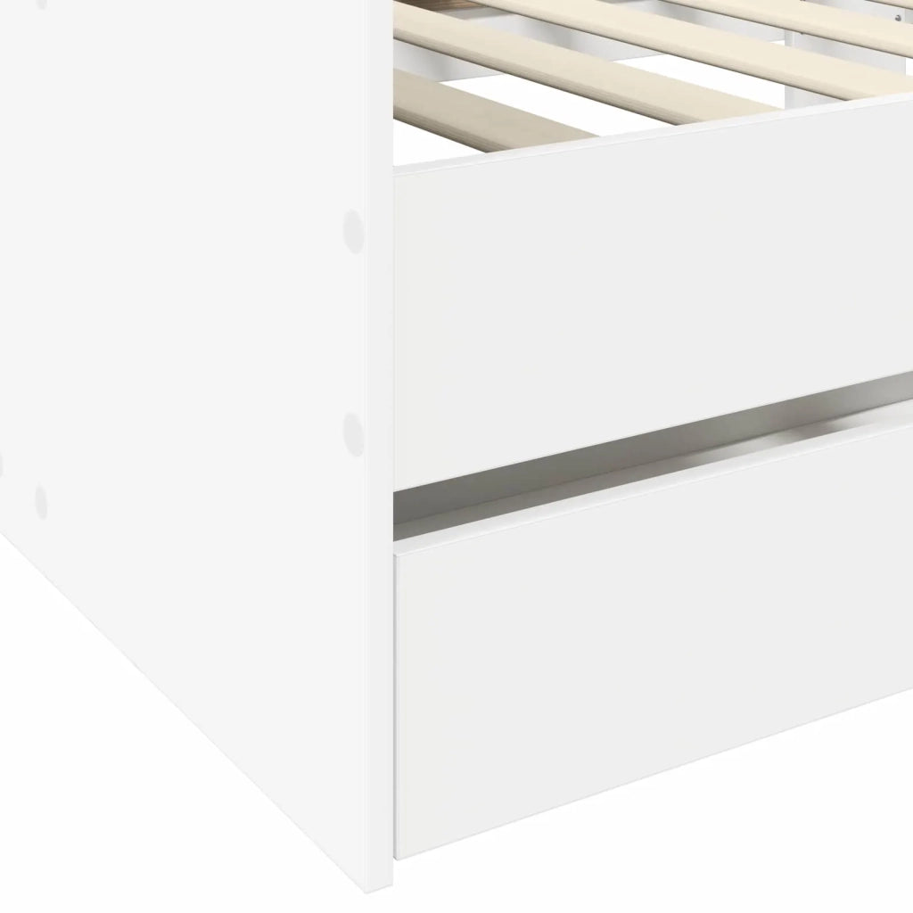 Telaio del letto con storage Bianco 80 x 200 cm 3429637