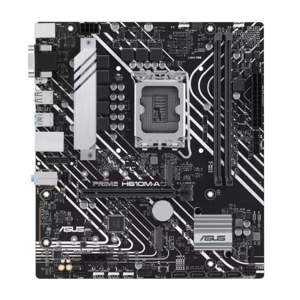 Asus prime h610m-a-csm intel h610 lga 1700 micro atx - 90MB1G20-M0EAYC