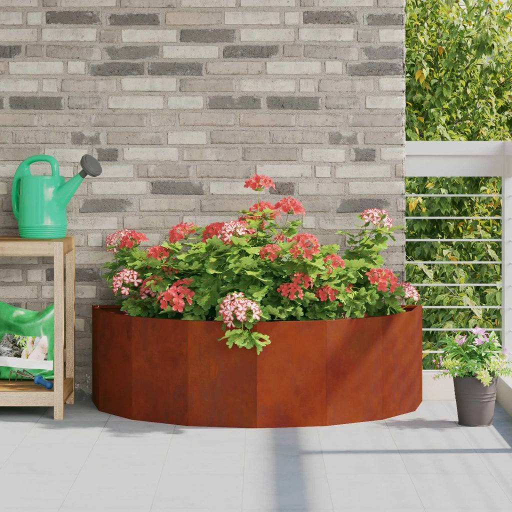 Fioriera Ruggine 120 x 60 x 35 cm 883688