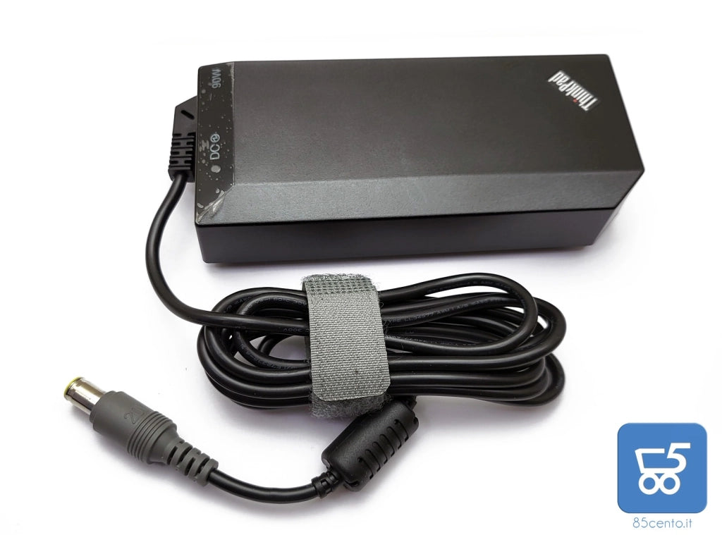 Alimentatore Caricabatteria Originale Lenovo 90W 20V 4,55A ThinkPad Spinotto tondo 7,9 mm x 5,5 mm Usato