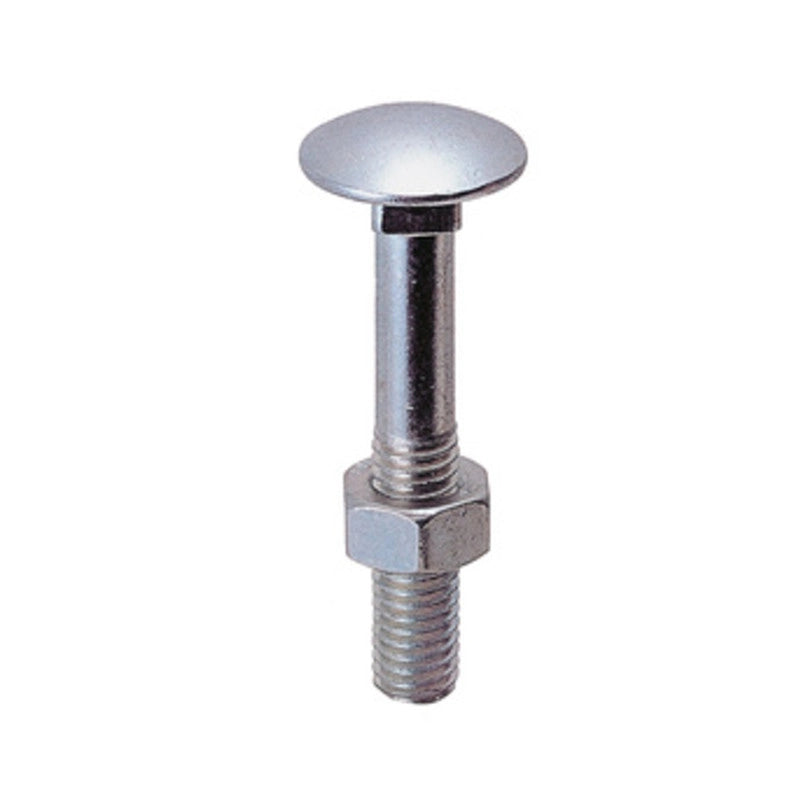 SC BULLONE C/DADO TTDQ 10X 60MM ZINCATO  8 PZ