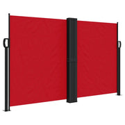 Tenda da Sole | Tenda laterale Retrattile Rossa 140x1200 cm