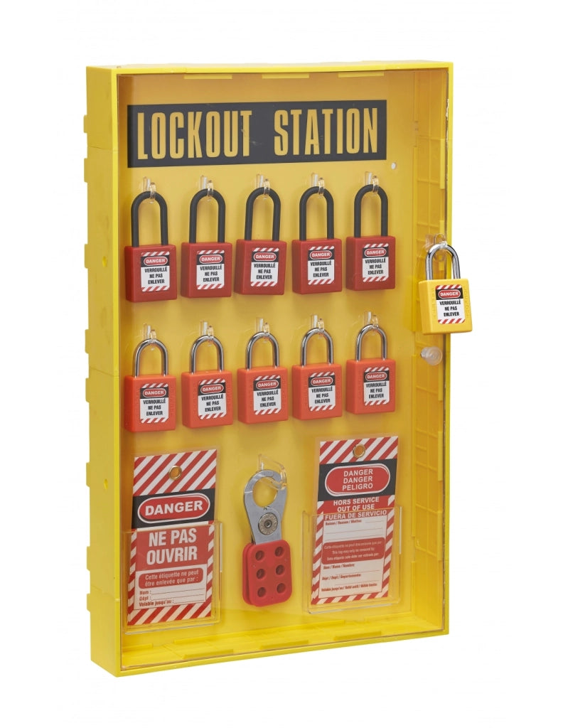 Armadio con porta, capacità 10 lucchetti – THIRARD