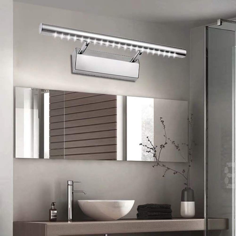 Lampada Da Parete Da Bagno Led Sopra Specchio 9w 70cm APP362-1W