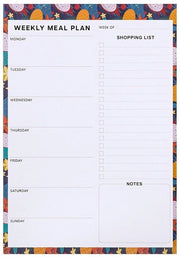Pianificatore delle Colazioni 60 Fogli - Pianificatore Settimanale del Menu - Blocco della Lista dei Prodotti da Acquistare - Rimovibile - Abitudini Alimentari Salutevoli - Riduzione della Spesa di Alimenti - Menu della Settimana