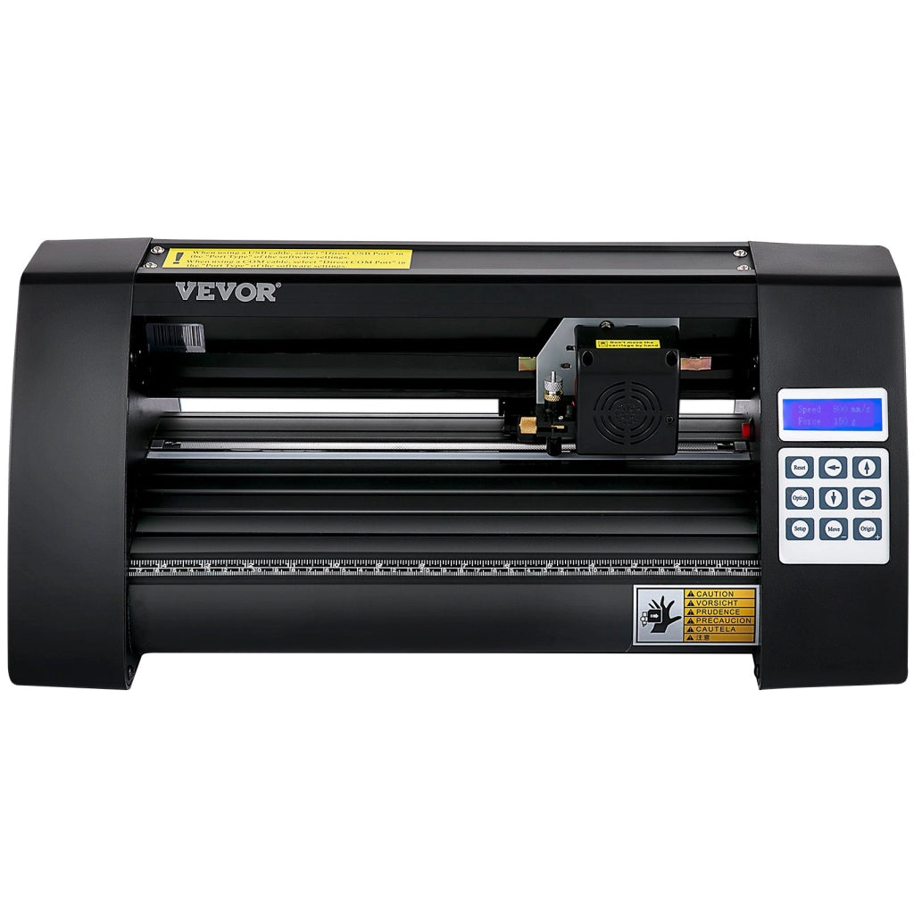 Plotter da Taglio Vinile 375 mm KH-375A 95W con Luce Guida a LED e Software Signmaster per Fai da Te e Insegne